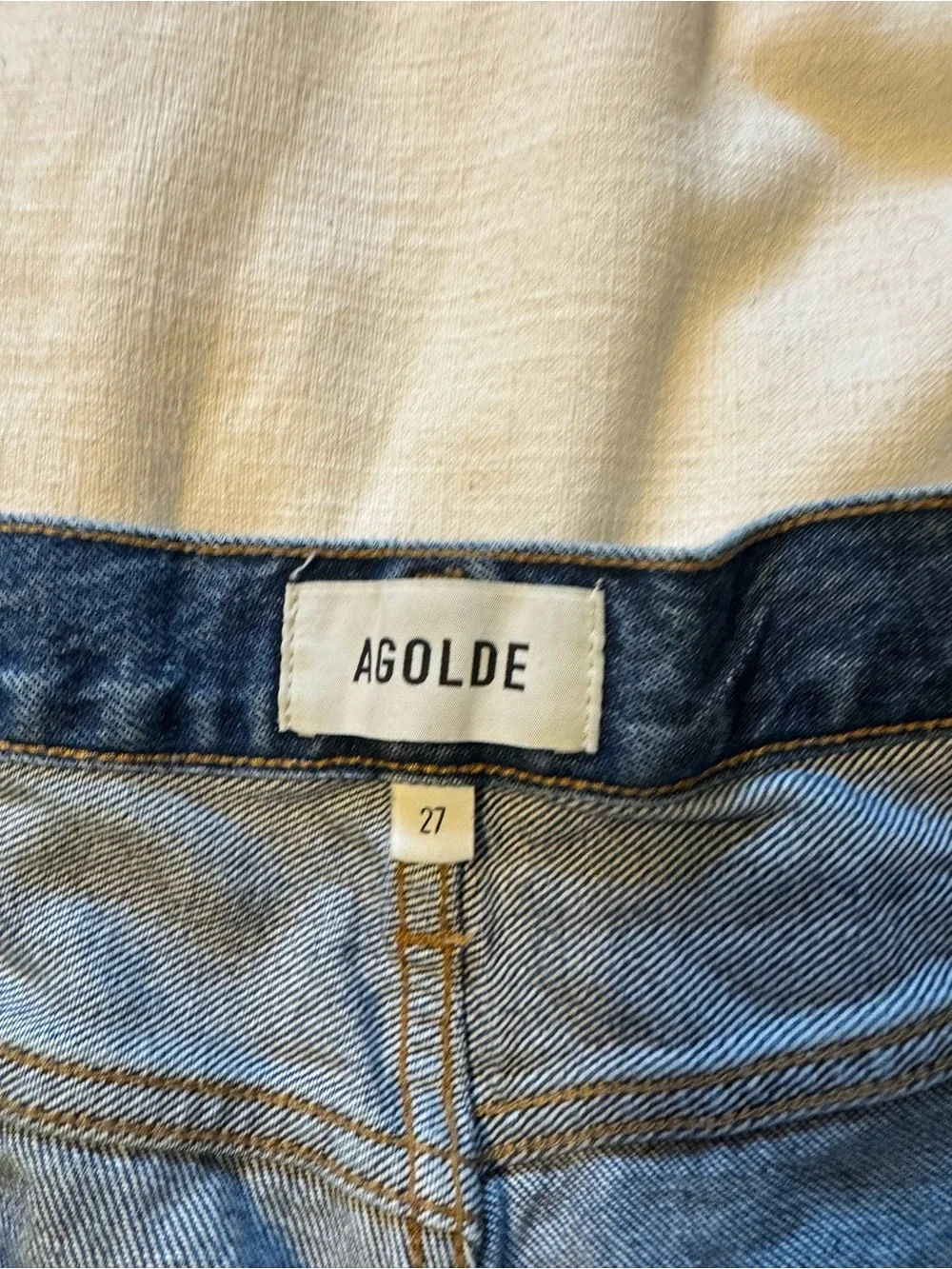 Agolde Parker Long Shorts